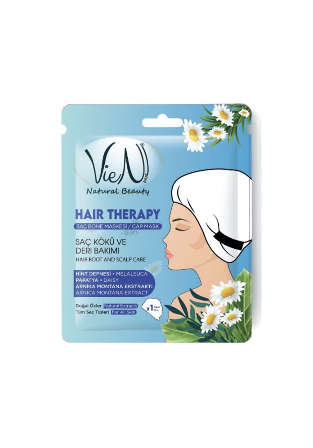 Maska do Włosów w Czepku – Oczyszczenie i Wzmocnienie u Nasady